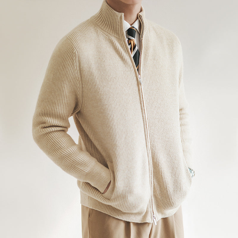 Theo – Cómoda chaqueta de punto para hombres