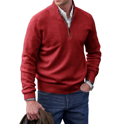 Huron - Cremallera Pullover Cachemir Calidad Premium