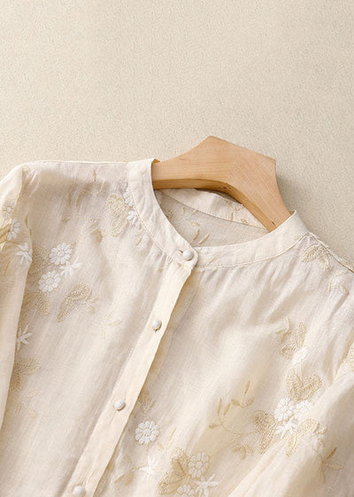 Elaine - Blusa Bordada Versátil