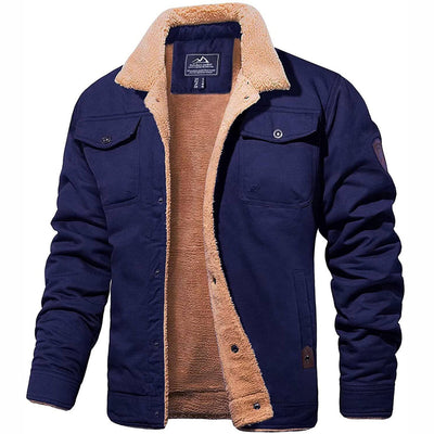 Chris - Chaqueta Bomber Vintage para Hombres