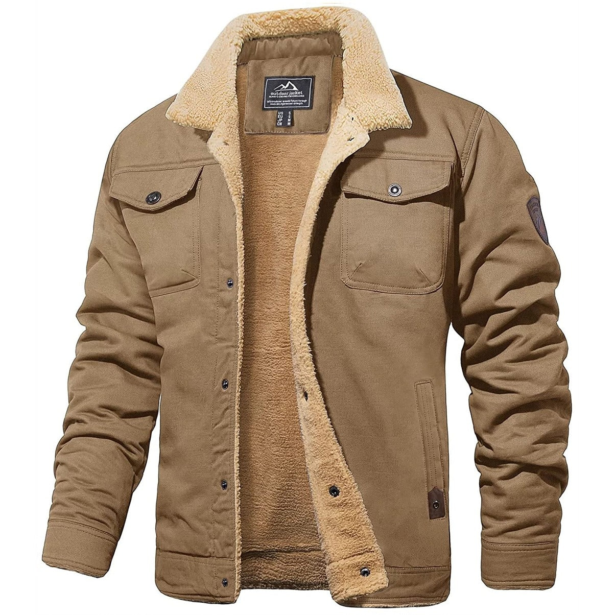 Chris - Chaqueta Bomber Vintage para Hombres