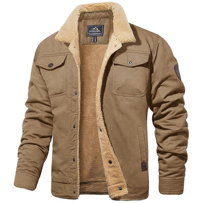 Chris - Chaqueta Bomber Vintage para Hombres