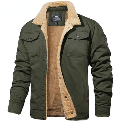 Chris - Chaqueta Bomber Vintage para Hombres