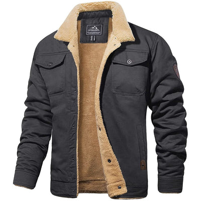 Chris - Chaqueta Bomber Vintage para Hombres