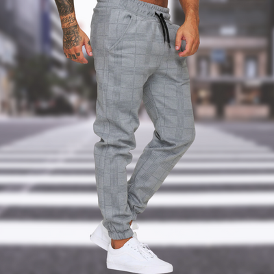 Jack - Pantalones a Medida con Estampado Cuadriculado