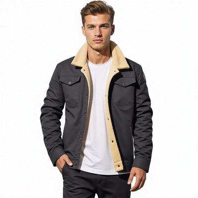 Chris - Chaqueta Bomber Vintage para Hombres