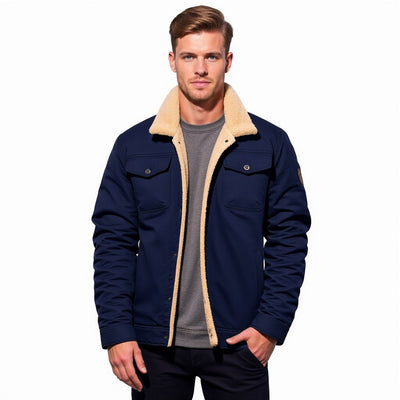 Chris - Chaqueta Bomber Vintage para Hombres