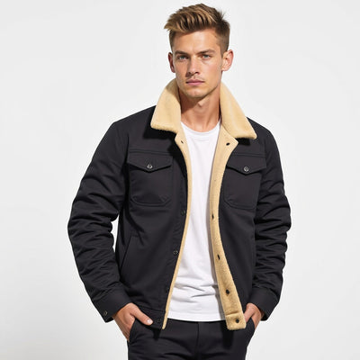 Chris - Chaqueta Bomber Vintage para Hombres