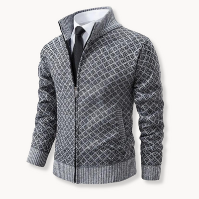 Julien – Cuello Alto Jacquard Tejido