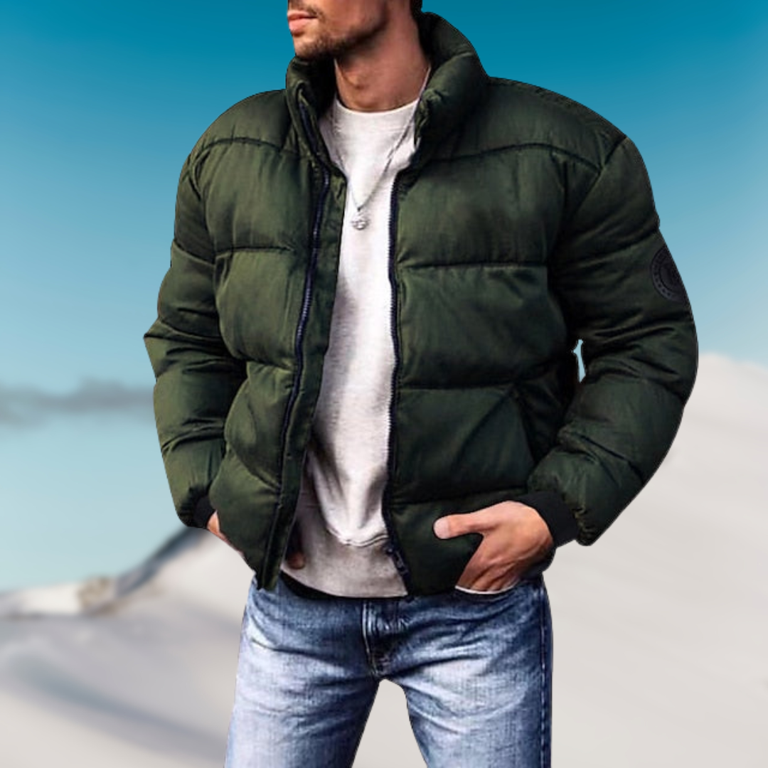 Ernesto - Chaqueta de Plumas de Invierno para Hombres