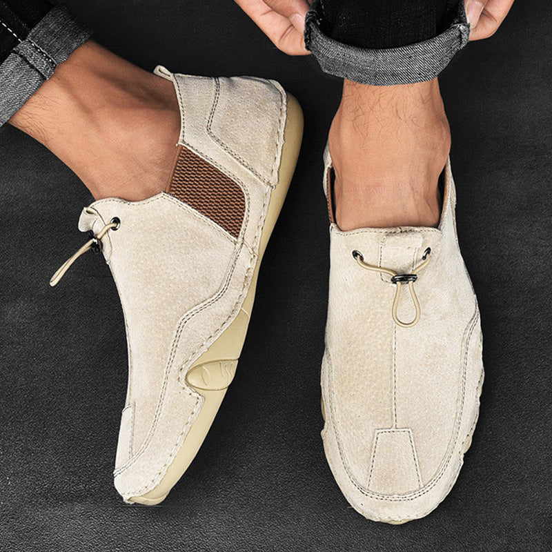 Geff - Mocasines Casuales de Piel
