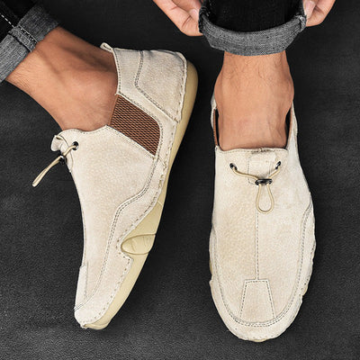 Geff - Mocasines Casuales de Piel