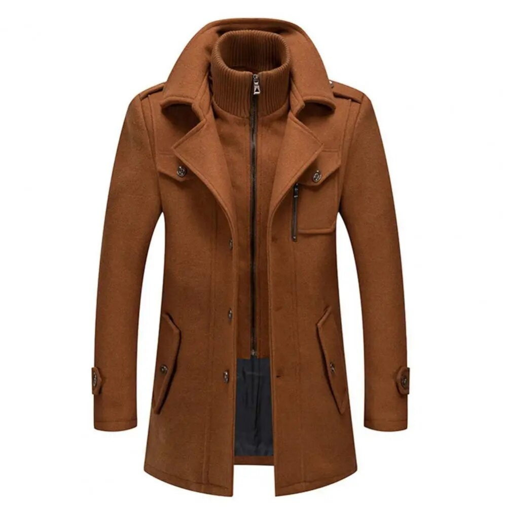 Grayson – Chaqueta de Tendencia con Doble Cuello para Hombre