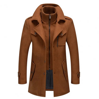 Grayson – Chaqueta de Tendencia con Doble Cuello para Hombre