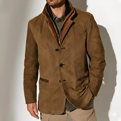 Durward - Chaqueta clásica con bolsillos para hombres