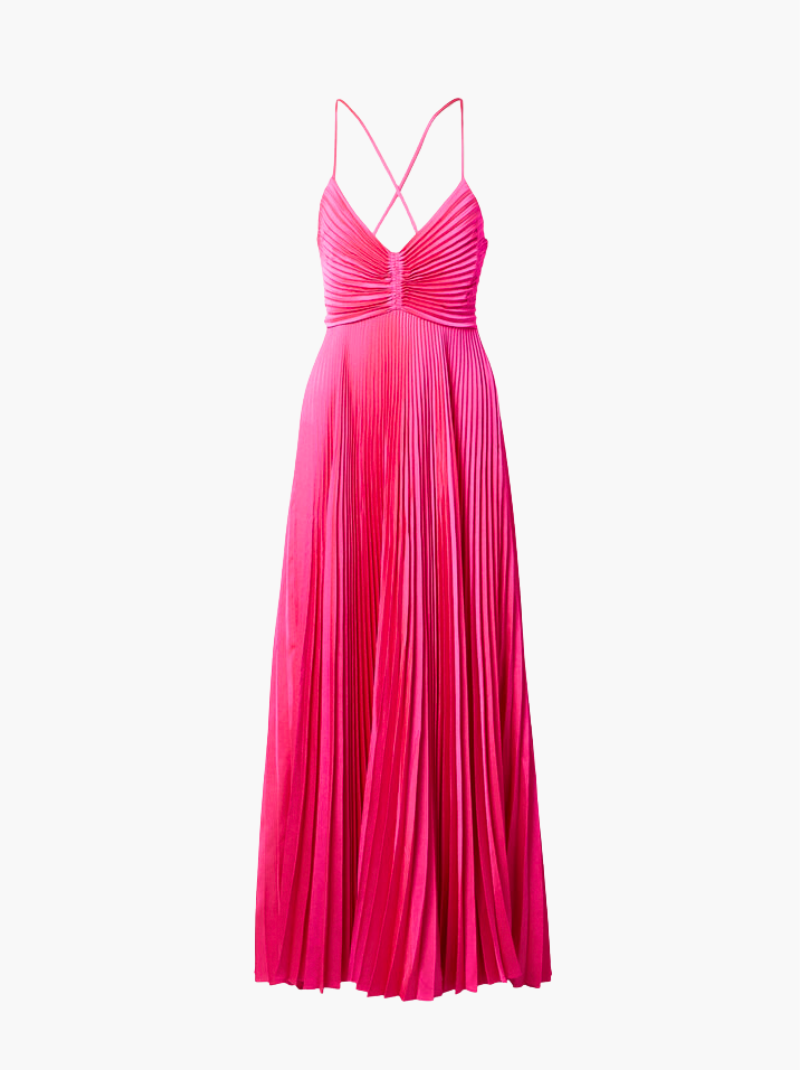 Sophia - Vestido cruzado plegable