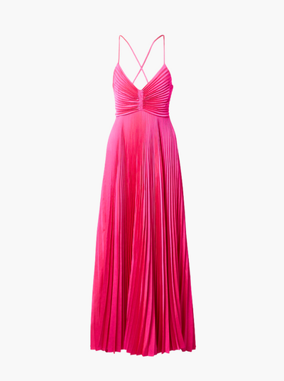 Sophia - Vestido cruzado plegable