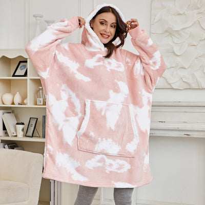 Malia - Cálida Hoodie-Manta Cómoda