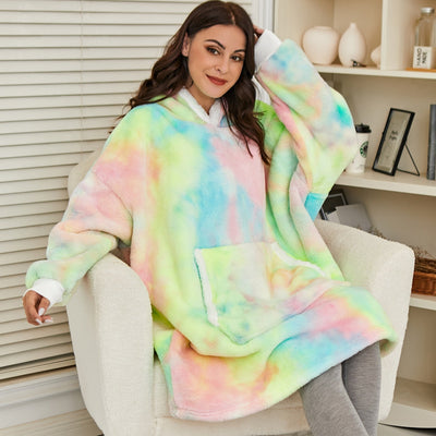Malia - Cálida Hoodie-Manta Cómoda