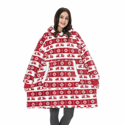 Malia - Cálida Hoodie-Manta Cómoda