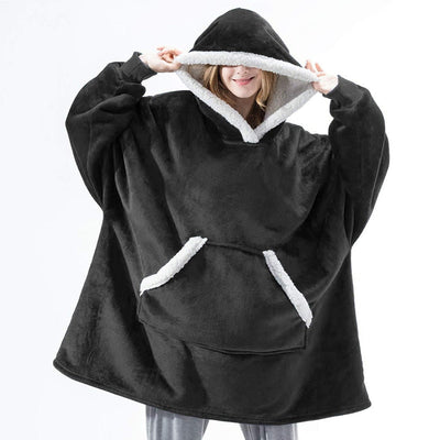 Malia - Cálida Hoodie-Manta Cómoda