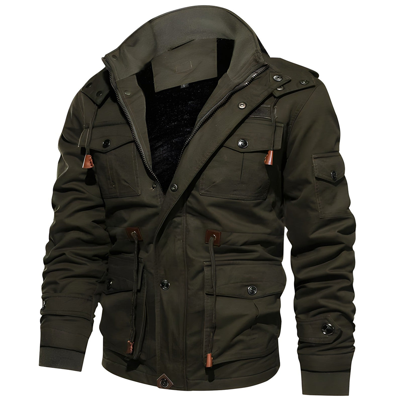 Cooper - Chaqueta Táctica Hombre Muchos Bolsillos