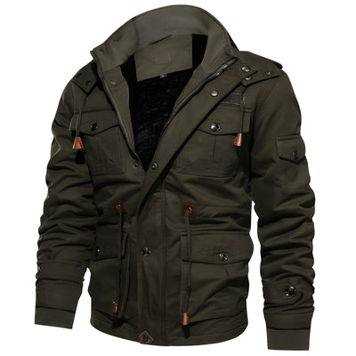 Cooper - Chaqueta Táctica Hombre Muchos Bolsillos