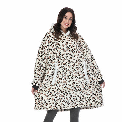 Malia - Cálida Hoodie-Manta Cómoda