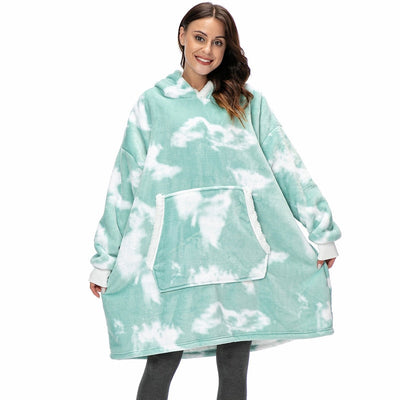 Malia - Cálida Hoodie-Manta Cómoda