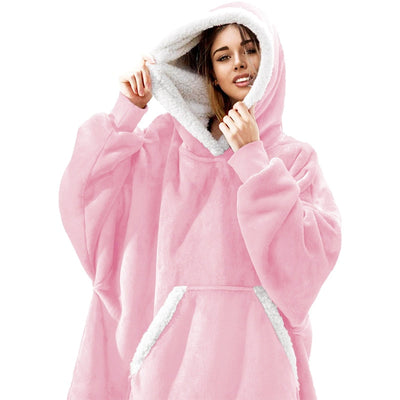 Malia - Cálida Hoodie-Manta Cómoda