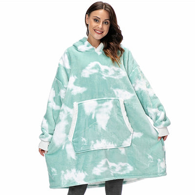 Malia - Cálida Hoodie-Manta Cómoda