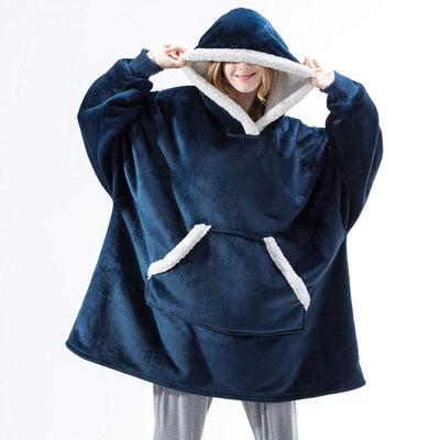 Malia - Cálida Hoodie-Manta Cómoda