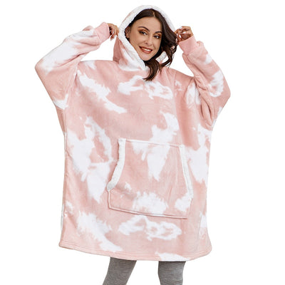 Malia - Cálida Hoodie-Manta Cómoda