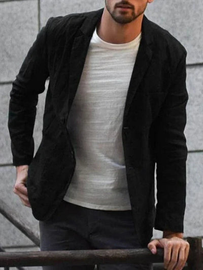 Mario - Blazer Moderno de Lino