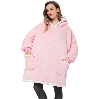 Malia - Cálida Hoodie-Manta Cómoda