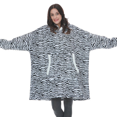 Malia - Cálida Hoodie-Manta Cómoda