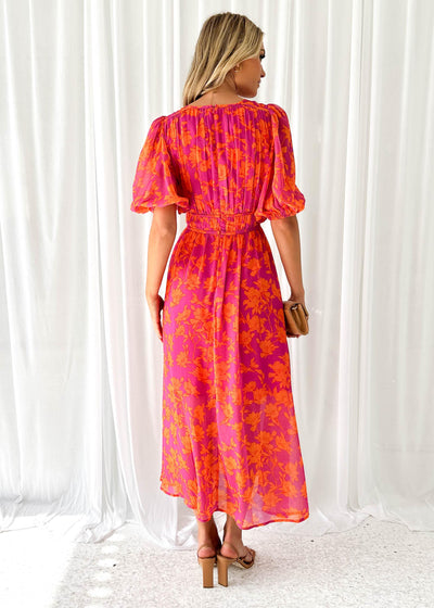 Kathy – Vestido Largo con Cuello en V