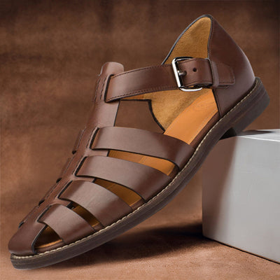 Sofronio - Sandalias Clásicas de Cuero