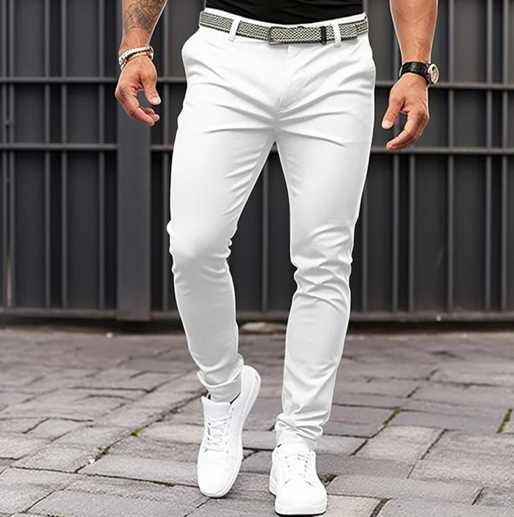 Alessio – Pantalones de Ocio Elegantes