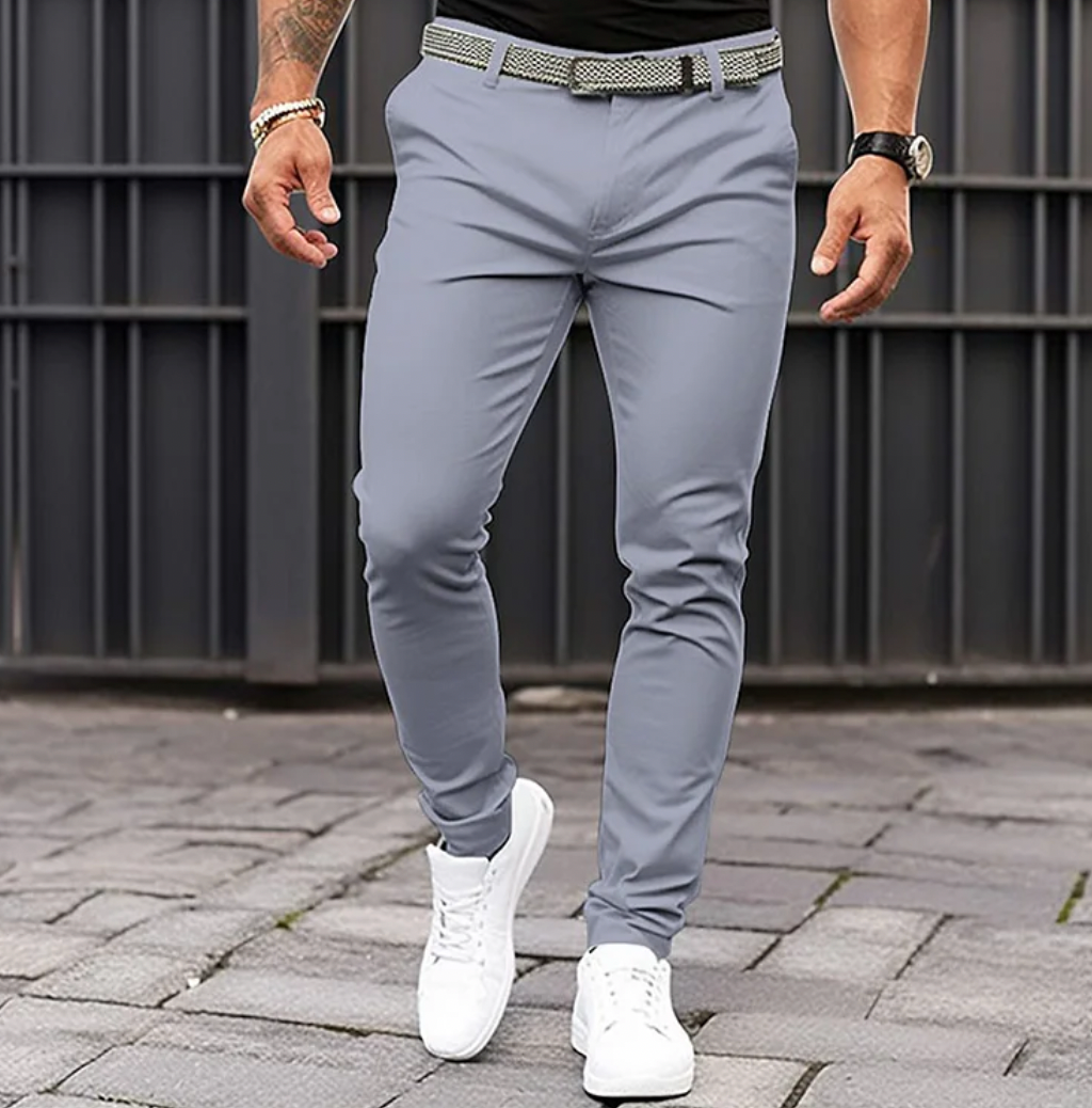 Alessio – Pantalones de Ocio Elegantes
