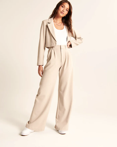Amelia - Pantalones modernos con pierna ancha