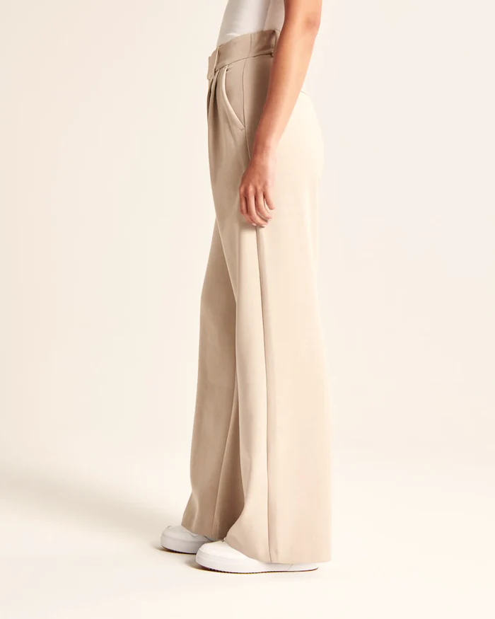Amelia - Pantalones modernos con pierna ancha