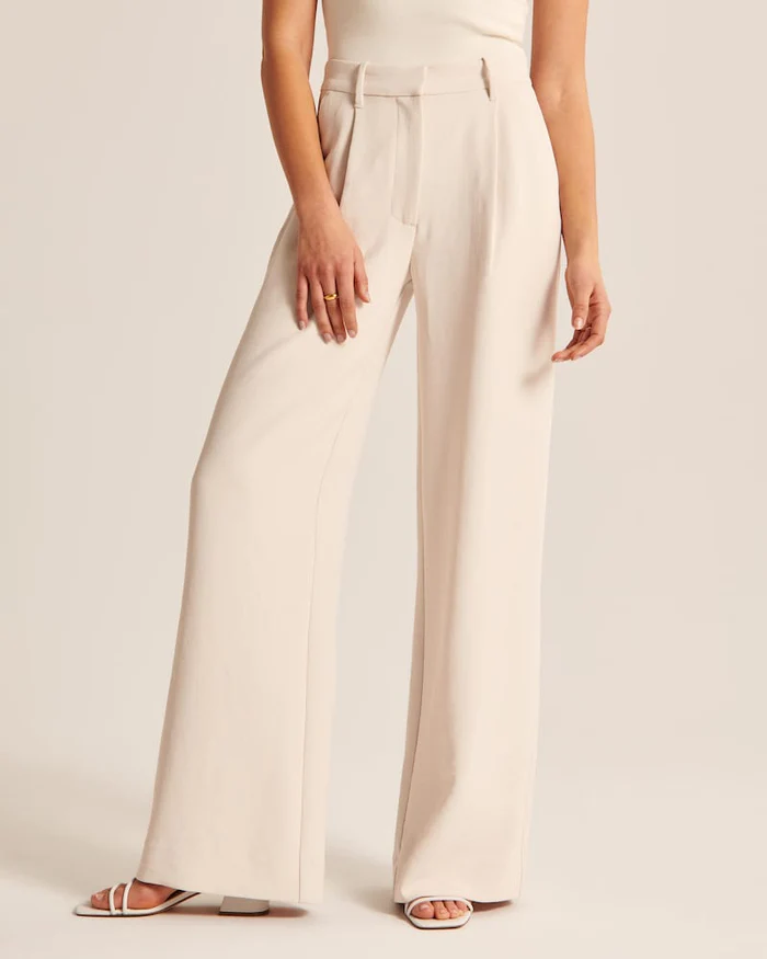 Amelia - Pantalones modernos con pierna ancha