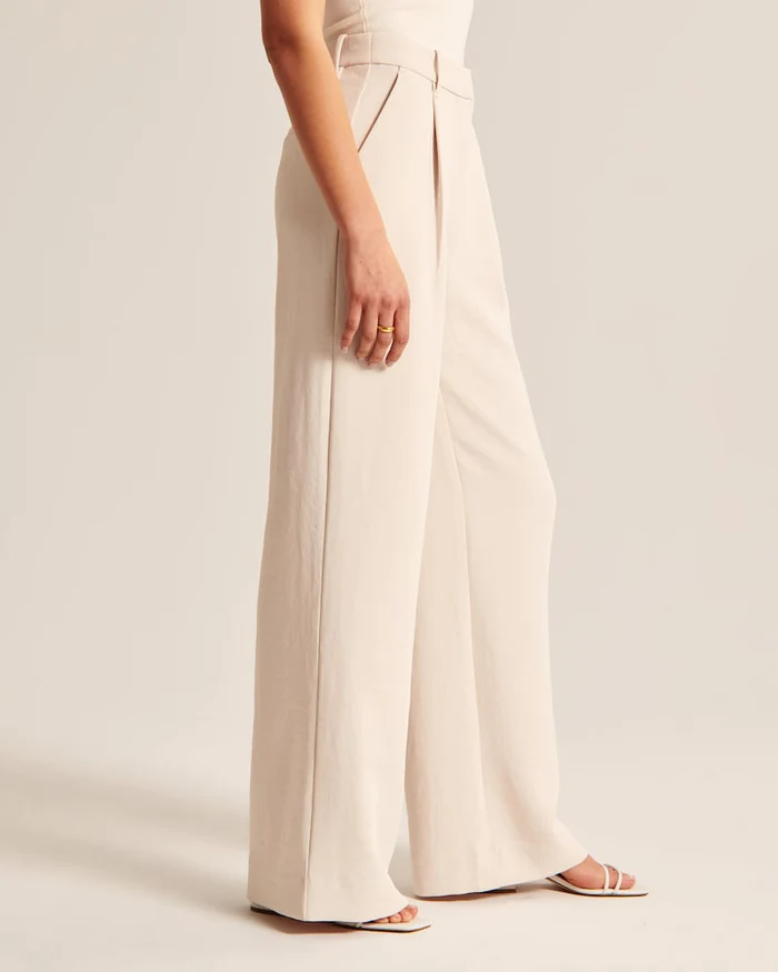 Amelia - Pantalones modernos con pierna ancha