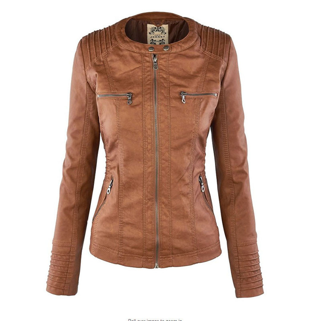 Groove - Cómoda Chaqueta Impermeable Mujer Elegante