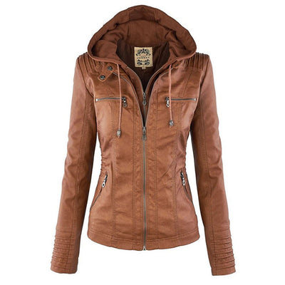 Groove - Cómoda Chaqueta Impermeable Mujer Elegante