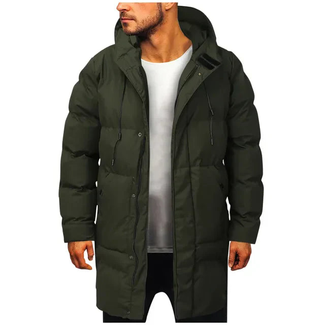 Bob - Largo abrigo acolchado para hombres