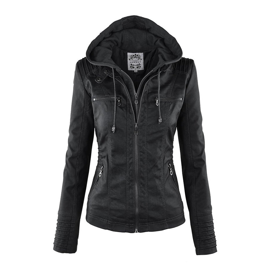 Reyna - Robusta chaqueta de cuero para mujeres