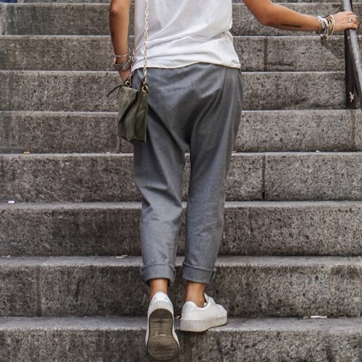 Luisa - Pantalones anchos de mujer