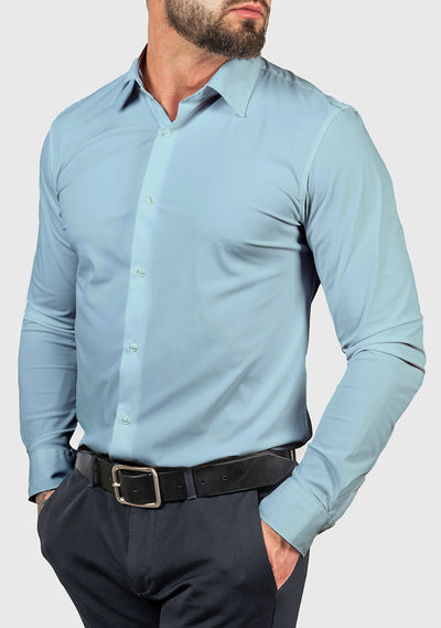 Levi - Camisa Elástica Cómoda y Sin Arrugas